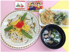桃の節句の食事