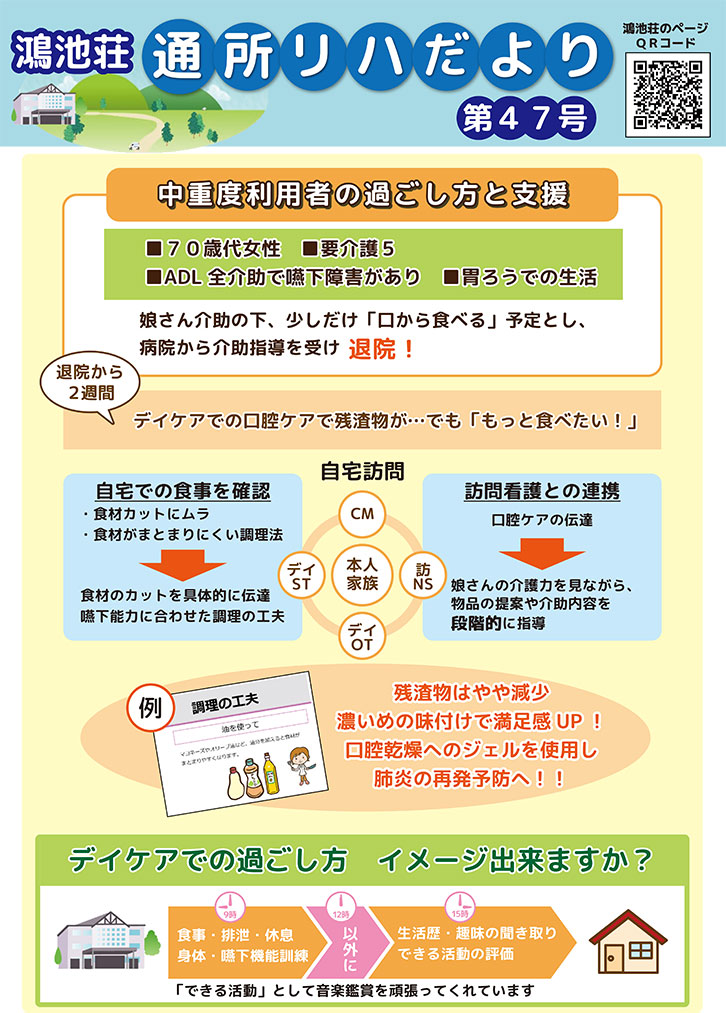 鴻池荘通所リハだより47号